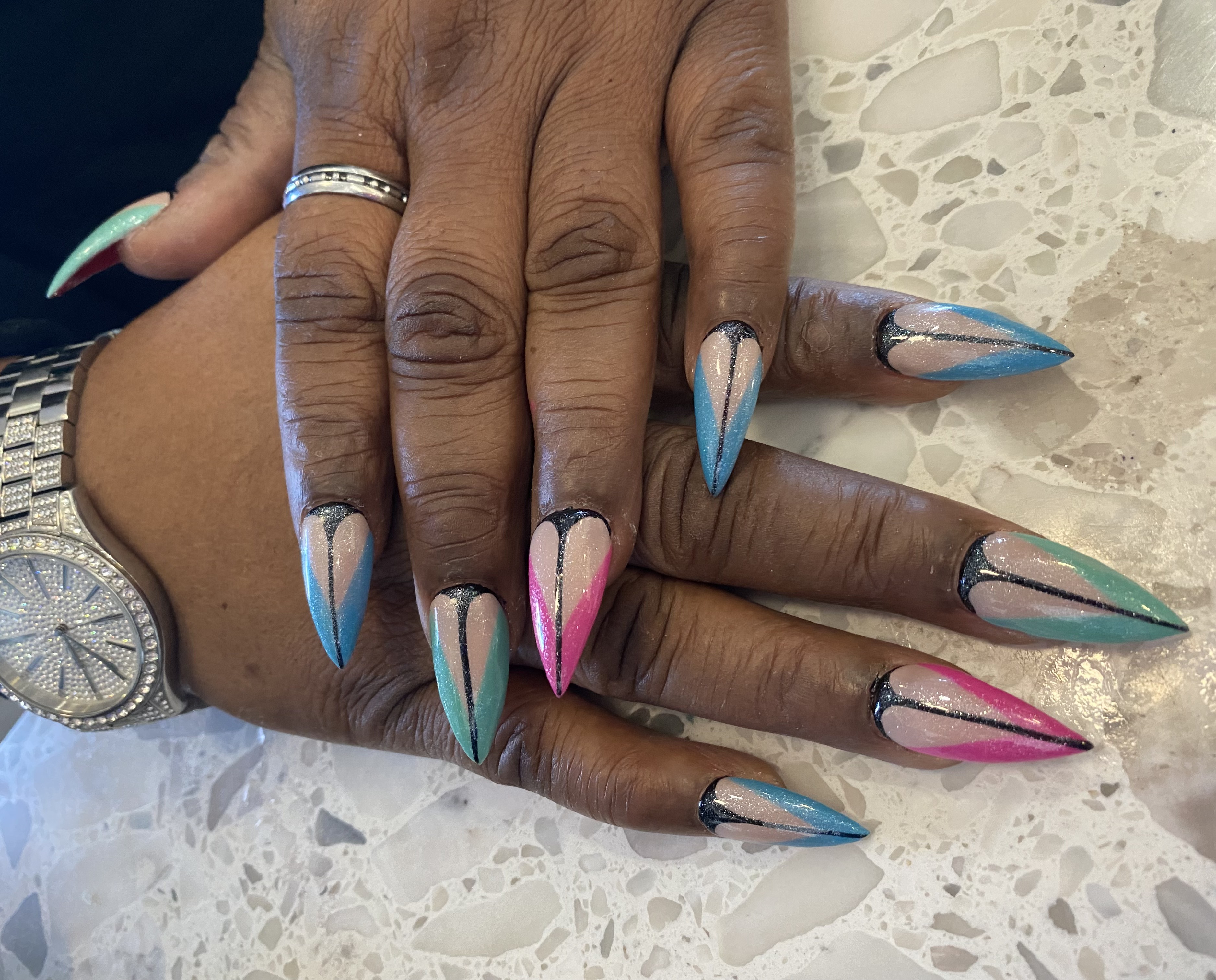 Nail art by J'adore