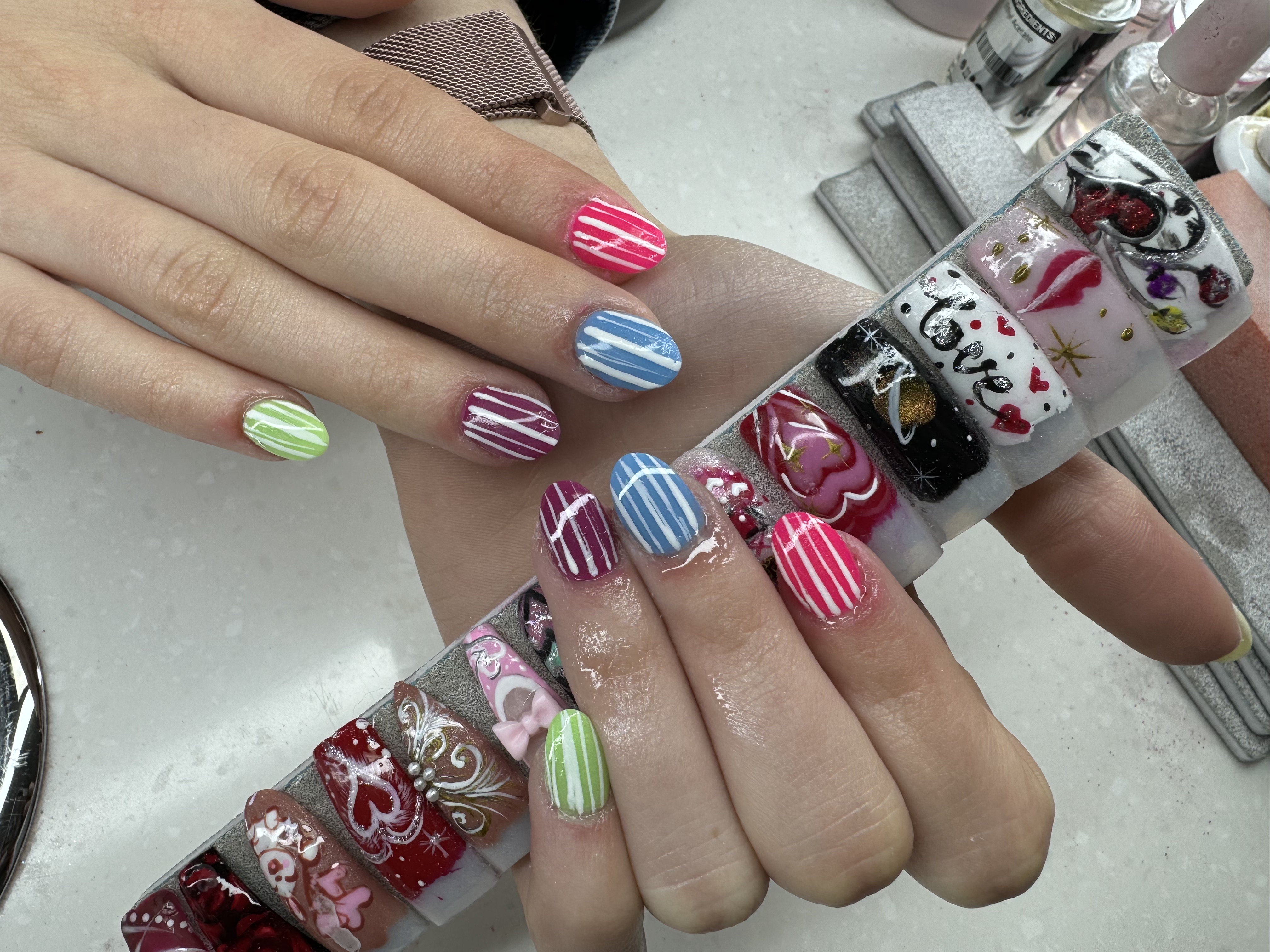 Nail art by J'adore